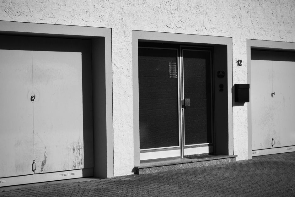 Garage door repair technician at work in Lafayette, LA